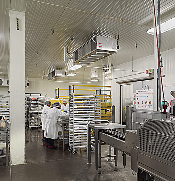 food production facility cleaning